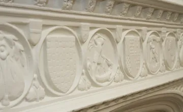 Historic Mantle at the Allegheny YMCA