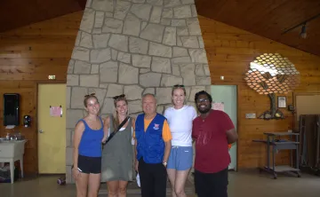 Mr. Taweechai Termkunanon with Camp Kon-O-Kwee Spencer Staff