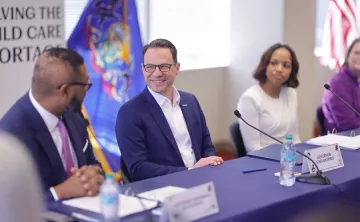 Gov. Shapiro at Childcare Roundtable