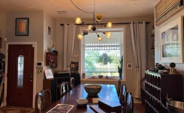 Inside of a house featured in the Mexican War Streets House Tour